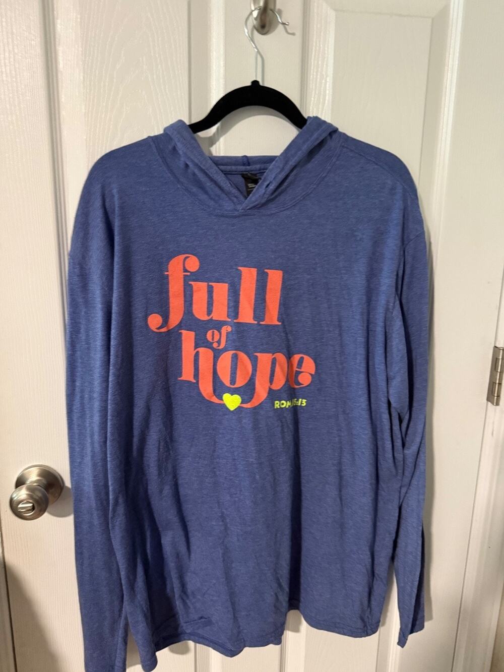American Heritage Girls AHG Adult Class B Full of Hope Hooded Shirt 2XL